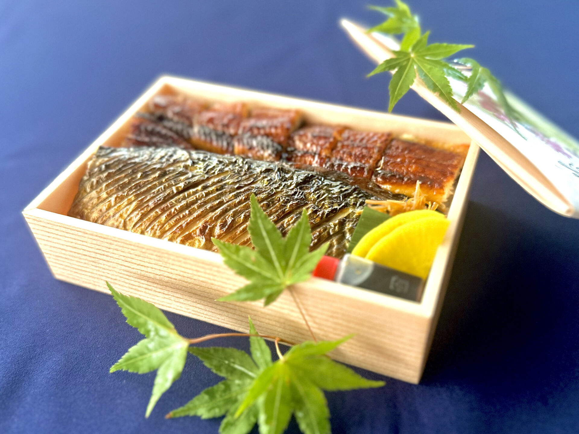 鰻と焼鯖弁当 3,300円(税込)